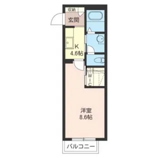 エクセルコート【2階】の間取り