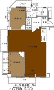 愛知県名古屋市千種区徳川山町6【マンション】の間取り