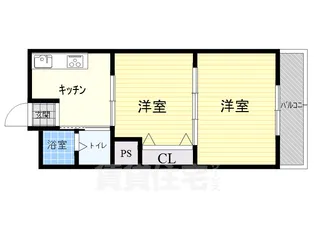 三和第5マンション【4階】の間取り