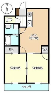 長野県上田市材木町2【マンション】の間取り