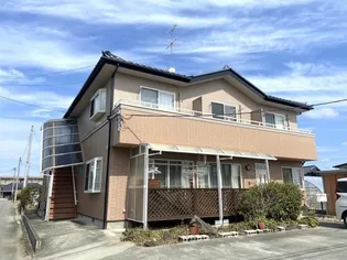 福島県郡山市田村町金屋字宝蔵【アパート】の外観