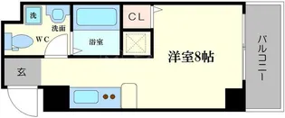 セレブコート安堂寺【3階】の間取り