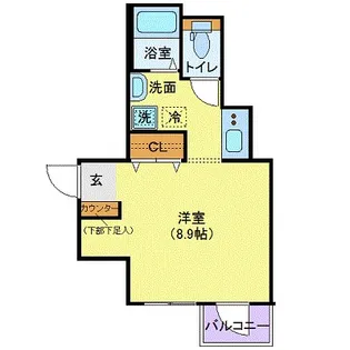 アーバイル日本橋小伝馬町【4階】の間取り