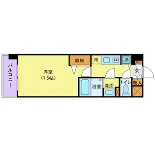 メゾン・ド・ヴィレ千葉中央【12階】の間取り