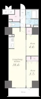 スターズスクエア浦和美園【2階】の間取り