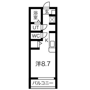 Largo(ラルゴ)【3階】の間取り