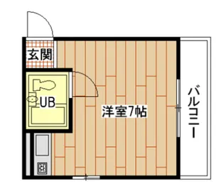 上田ビル【2階】の間取り