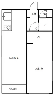第3ファミリービル【1階】の間取り