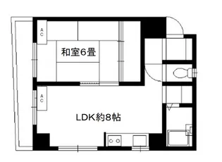 東京都大田区池上4【マンション】の間取り