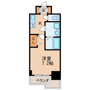 プレサンス丸の内レジデンスII【5階】の間取り