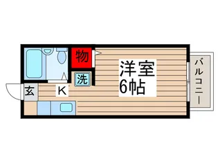 今井マンション【1階】の間取り