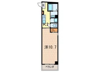 アリコヴェール和上【3階】の間取り