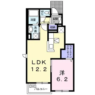 高知県土佐市高岡町乙【アパート】の間取り