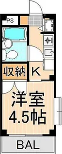 第二サイプレスマンション【2階】の間取り