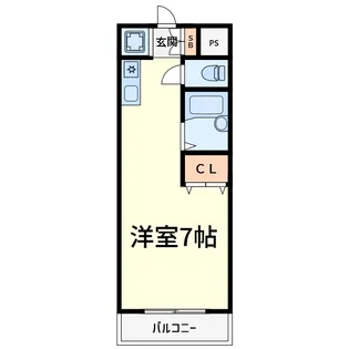 ハイツタナカ【2階】の間取り