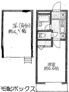 ハウスファイブ【2階】の間取り