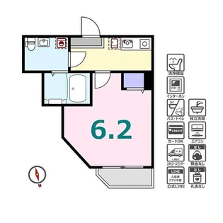 ヴィラージュ【1階】の間取り