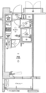 L VIENT SUMIDA AZUMA【4階】の間取り