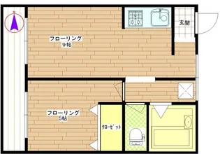 駒岡サンシティー【4階】の間取り