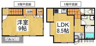 埼玉県ふじみ野市北野1【一戸建】の間取り