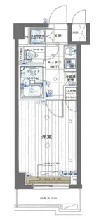 ルーブル蒲田南参番館【3階】の間取り