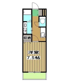 サクシード葛野五条【2階】の間取り