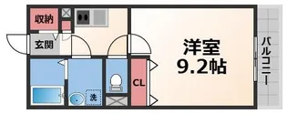 プレミール壱番館【1階】の間取り