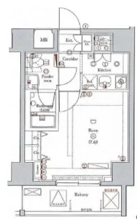 東京都台東区小島2【マンション】の間取り