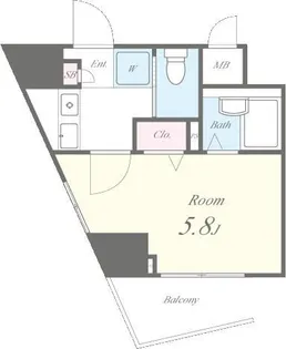 グランドソレーユ【8階】の間取り