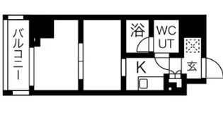 スパシエ蒲田グランドタワー【9階】の間取り