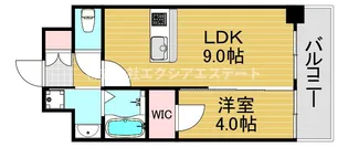 エスリード福島ブレイブ【8階】の間取り
