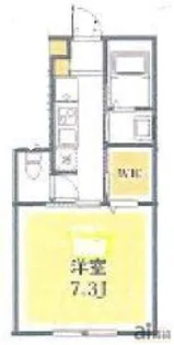 東京都西東京市ひばりが丘1【アパート】の間取り