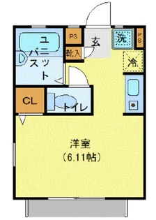東京都豊島区高松2【アパート】の間取り