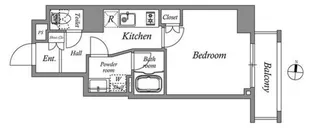 QUALITAS東十条【4階】の間取り