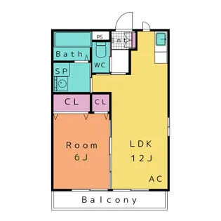 レジデンス燦(サン)【1階】の間取り