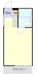 東京都北区王子本町2【アパート】の間取り