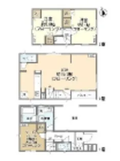 東京都江戸川区篠崎町4【一戸建】の間取り