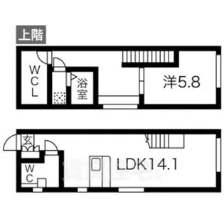 CELENEST名駅西【4階】の間取り