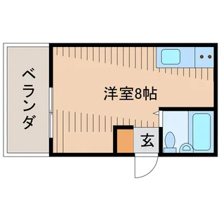 ジャスミンハウス【3階】の間取り