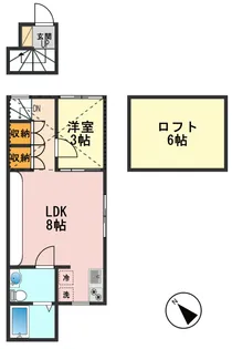 東京都葛飾区高砂7【アパート】の間取り