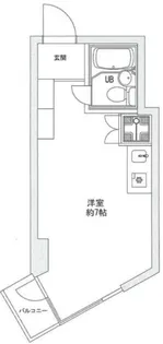 三越東中野マンション【3階】の間取り