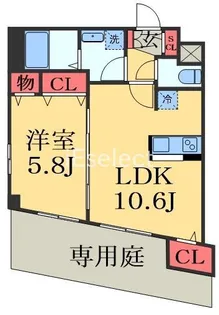 プランドール千葉【3階】の間取り
