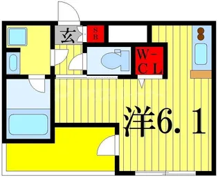 レアライズ立石【4階】の間取り
