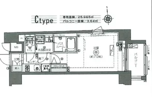 ZOOM四谷左門町【10階】の間取り