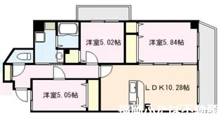 第36川崎ビル【4階】の間取り