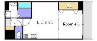 T-style【3階】の間取り