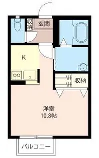 グリーンヒルKII【2階】の間取り