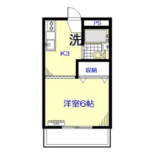 ハイム中根クラブ【2階】の間取り