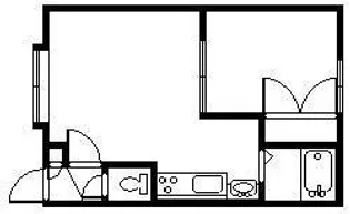 バンブーII【2階】の間取り