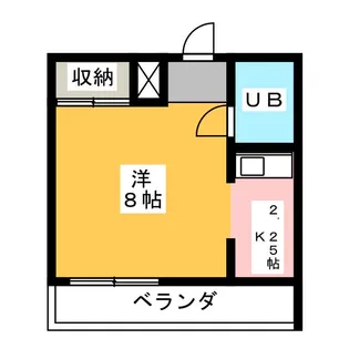 大嶽弥富マンション【3階】の間取り